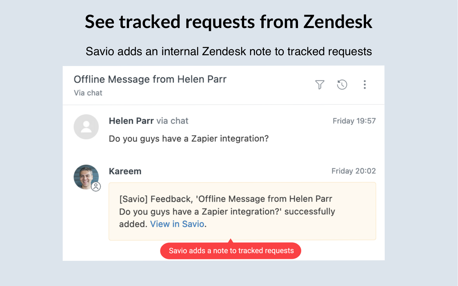 Track Feature requests in Zendesk